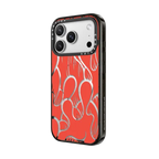 SUPER WAVY (ORANGE) | iPhone 17 Pro Max / Impact Case MagSafe Compatible / Black | Image 2