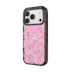 SUPER WAVY (PINK) | iPhone 17 Pro Max / Impact Case MagSafe Compatible / Black | Image 2