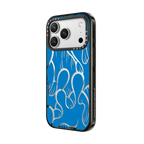 SUPER WAVY (BLUE) | iPhone 17 Pro Max / Impact Case MagSafe Compatible / Black | Image 2