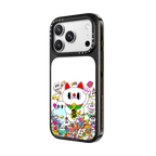 Lucky Cat and the Mountains | iPhone 18 Pro Max / Impact Case MagSafe Compatible - Glossy / Glossy Black | Image 2