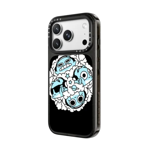 FIGHT | iPhone 18 Pro Max / Impact Case MagSafe Compatible - Glossy / Glossy Black | Image 2