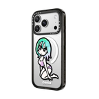 Sitting girl | iPhone 17 Pro Max / Impact Case MagSafe Compatible / Black | Image 2