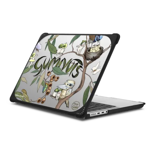 Gumnuts | MacBook Pro 14-inch (M1 - M5) / MacBook Bounce Case / Black | Image 1