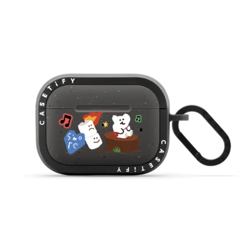 S'more ! | AirPods Pro 2 / Earbuds Bounce Case / Matte Charcoal | Image 1