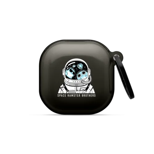SPACE | Galaxy Buds2 / Earbuds Impact Case / Black | Image 1