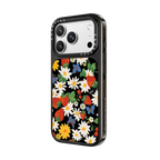 Strawberry Daisy | iPhone 18 Pro Max / Impact Case MagSafe Compatible - Glossy / Glossy Black | Image 2