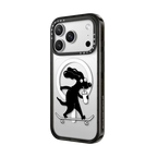 Dog on a Skate | iPhone 17 Pro Max / Impact Case MagSafe Compatible / Black | Image 2