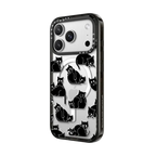 Hide & Seek Cats | iPhone 17 Pro Max / Impact Case MagSafe Compatible / Black | Image 2
