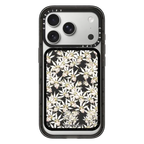 Flannel Flower Babies | Snappy Cardholder Stand / Snappy Cardholder Stand MagSafe Compatible / Black | Image 1