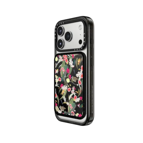Native Berries | Snappy Cardholder Stand / Snappy Cardholder Stand MagSafe Compatible / Black | Image 2