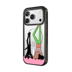 Yoga & Dog | iPhone 17 Pro Max / Impact Case MagSafe Compatible / Black | Image 2
