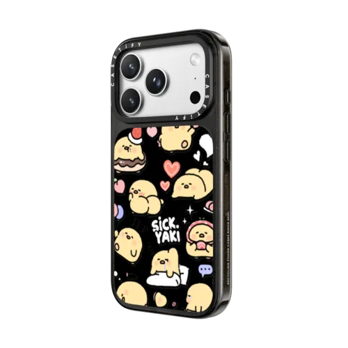 sickyaki mix | iPhone 18 Pro Max / Impact Case MagSafe Compatible - Glossy / Glossy Black | Image 2