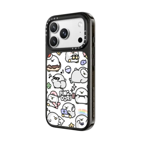 pingdori mix | iPhone 18 Pro Max / Impact Case MagSafe Compatible - Glossy / Glossy Black | Image 2