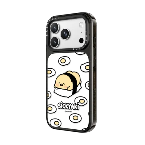 egg sushi with sickyaki | iPhone 18 Pro Max / Impact Case MagSafe Compatible - Glossy / Glossy Black | Image 2