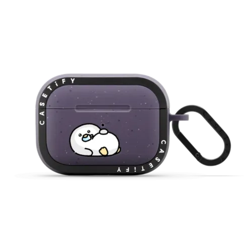 A bite of ice candy | AirPods Pro 2 / Earbuds Bounce Case / Matte Deep Purple | Image 1