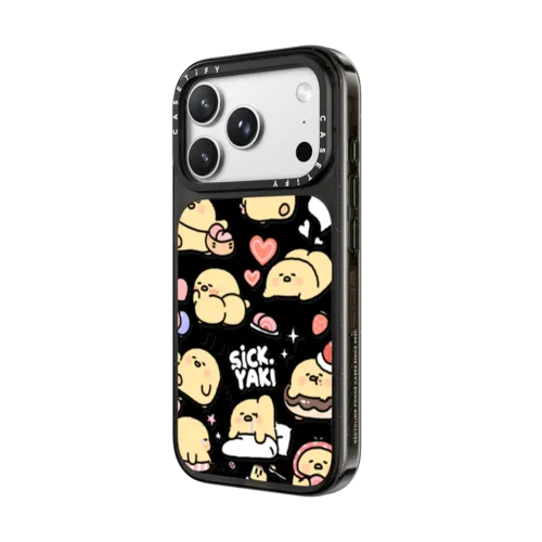 sickyaki mix | iPhone 18 Pro Max / Impact Case MagSafe Compatible - Glossy / Glossy Black | Image 2