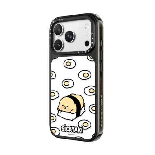 egg sushi with sickyaki | iPhone 18 Pro Max / Impact Case MagSafe Compatible - Glossy / Glossy Black | Image 2