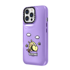 honeybee sickyaki | iPhone 14 Pro / Pillow Case / Violet Purple | Image 2