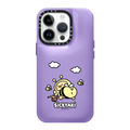 honeybee sickyaki | iPhone 14 Pro / Pillow Case / Violet Purple | Image 1