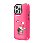 honeybee pingdori | iPhone 14 Pro Max / Pillow Case / Berry Pink | Image 2