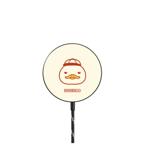 ICON DUCKOO |   / PowerThru Magnetic Wireless Charger MagSafe Compatible / Black | Image 1