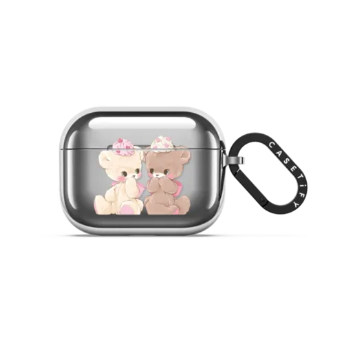 Vanilla&Cocoa | AirPods Pro 3 / Earbuds Mirror Case / Silver | Image 1