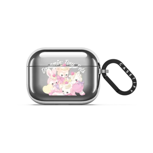 Fancy Floats | AirPods Pro 3 / Earbuds Mirror Case / Silver | Image 1