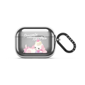 Fancy Floats / Puppy | AirPods Pro 3 / Earbuds Mirror Case / Silver | Image 1