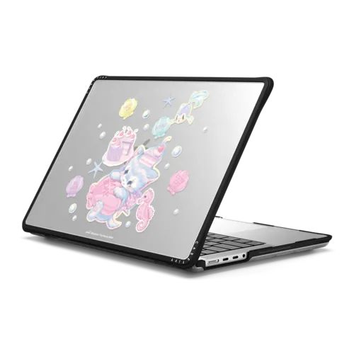 Birthday Lagoon | MacBook Pro 14-inch (M1 - M5) / MacBook Impact Case / Black | Image 1
