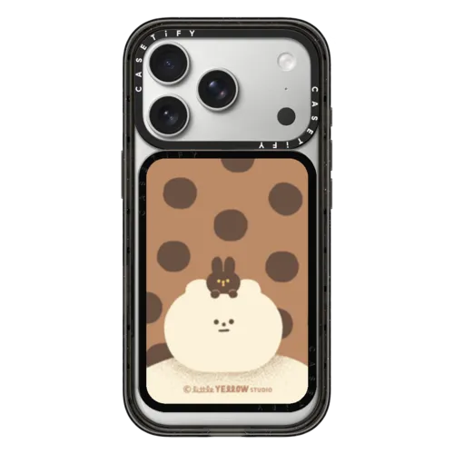 Bubble Tea Cardholder | Snappy Cardholder Stand / Snappy Cardholder Stand MagSafe Compatible / Black | Image 1