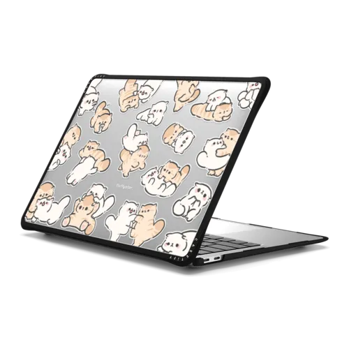 Love You Everyday Macbook | MacBook Air 13-inch (M1 / Intel) / MacBook Impact Case / Black | Image 1