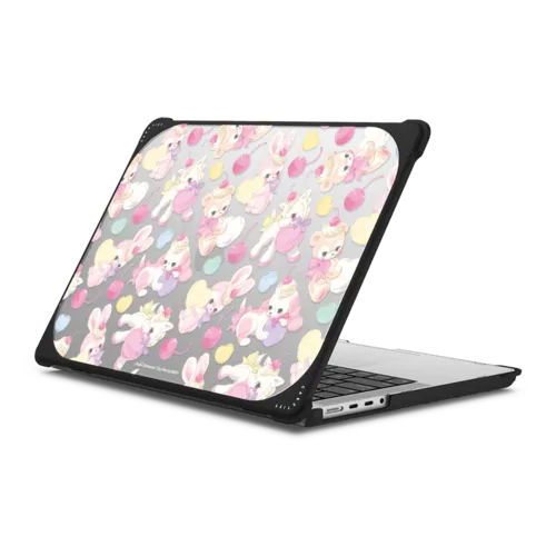 Fancy Floats | MacBook Pro 14-inch (M1 - M5) / MacBook Bounce Case / Black | Image 1