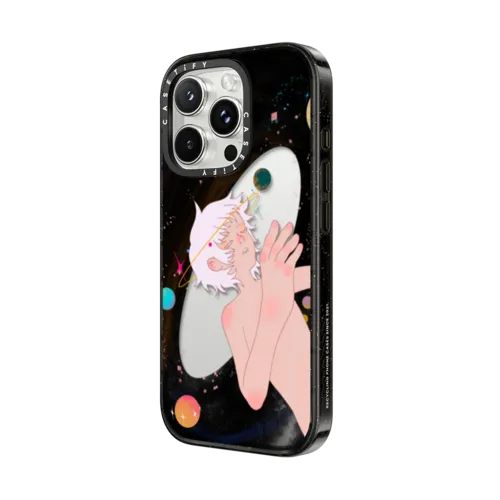 Falling into space | iPhone 16 Pro Max / Impact Case / Black | Image 2