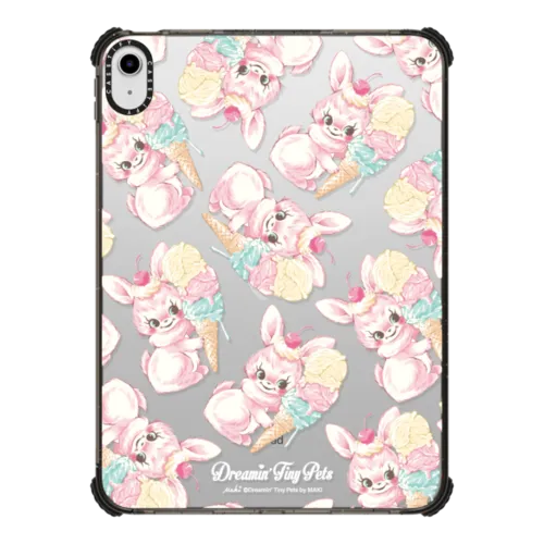 YUMMY,BUNNY | iPad 10.9-inch (10th gen) / iPad Impact Case / Black | Image 1