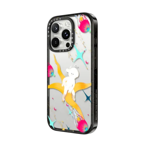 Space puppy | iPhone 16 Pro Max / Impact Case / Black | Image 2