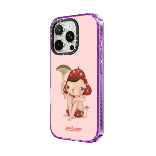 Spotted Girl | iPhone 16 Pro Max / Impact Case MagSafe Compatible / Purple | Image 2