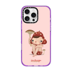 Spotted Girl | iPhone 16 Pro Max / Impact Case MagSafe Compatible / Purple | Image 1