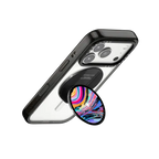 Floating down the Galaxy | Snappy Grip Stand / Snappy Grip Stand MagSafe Compatible / Black | Image 3