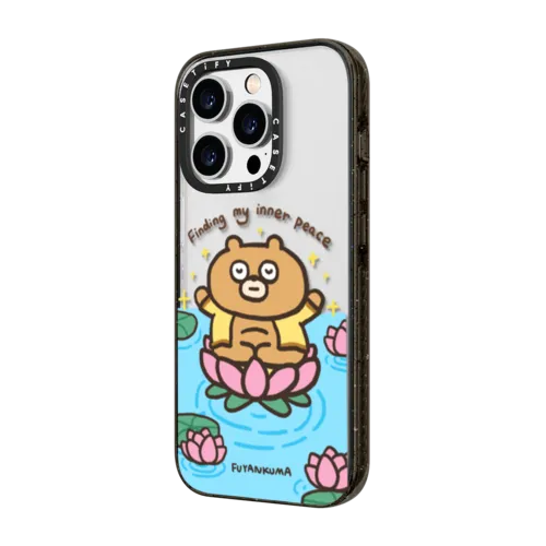 A Peaceful Mind | iPhone 14 Pro / Impact Case / Black | Image 2
