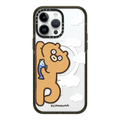 Doing Nothing Kuma | iPhone 14 Pro Max / Impact Case MagSafe Compatible / Black | Image 1