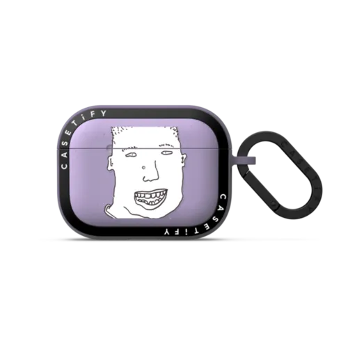 Friendly Man | AirPods Pro 3 / Earbuds Bounce Case / Matte Lavender | Image 1