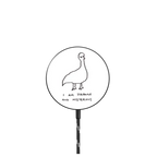 I Am Strange & Mysterious |   / PowerThru Magnetic Wireless Charger MagSafe Compatible / Black | Image 1