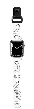 Wormy | Apple Watch Series 7-9 (45mm) / Impact Band / Black | Image 1