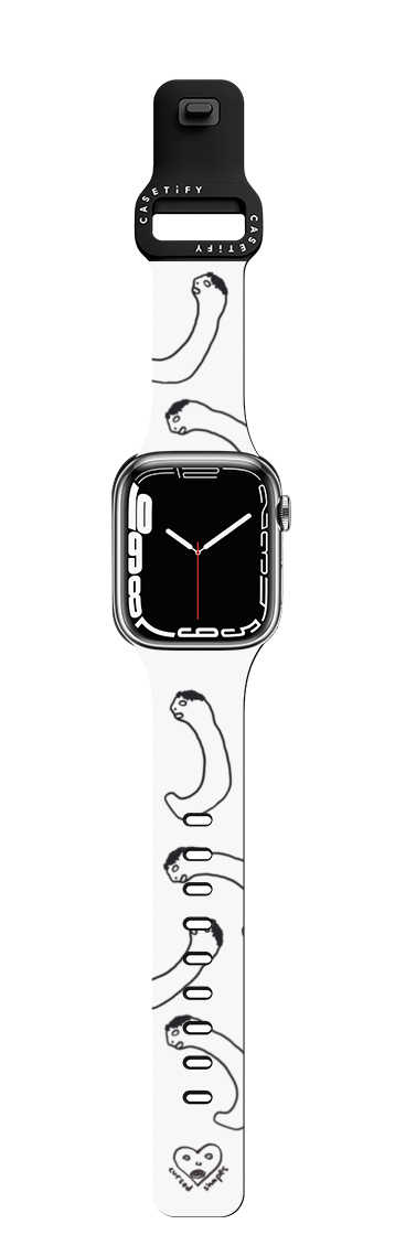 Wormy | Apple Watch Series 7-9 (45mm) / Impact Band / Black | Image 1