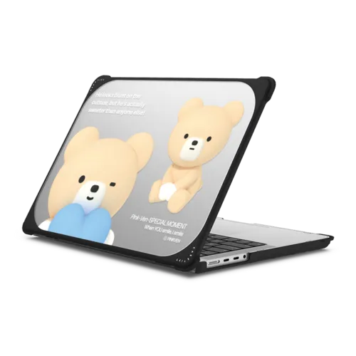 VEN HEART | MacBook Pro 14-inch (M1 - M5) / MacBook Bounce Case / Black | Image 1
