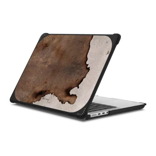 burnt | MacBook Pro 14-inch (M1 - M5) / MacBook Bounce Case / Black | Image 1