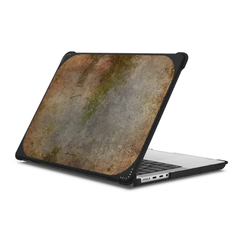 cement moss | MacBook Pro 14-inch (M1 - M5) / MacBook Bounce Case / Black | Image 1