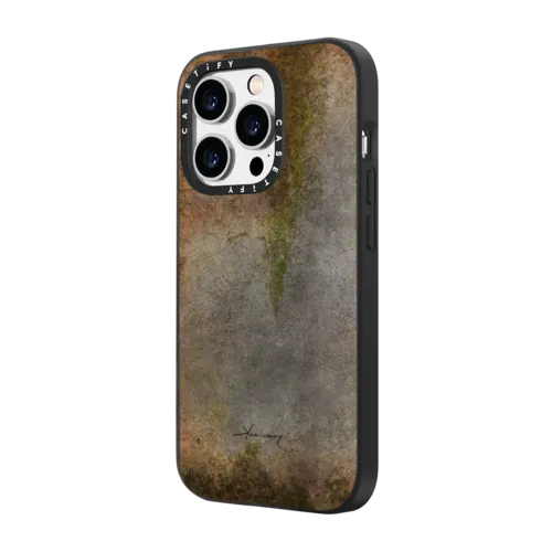 cement moss | iPhone 14 Pro Max / Impact Case / Matte Black | Image 2