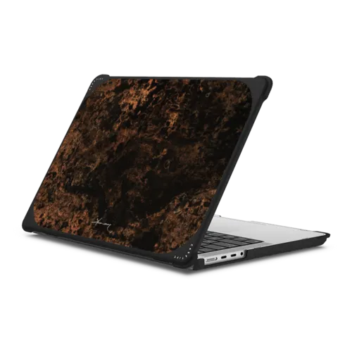 acid rust | MacBook Pro 14-inch (M1 - M5) / MacBook Bounce Case / Black | Image 1