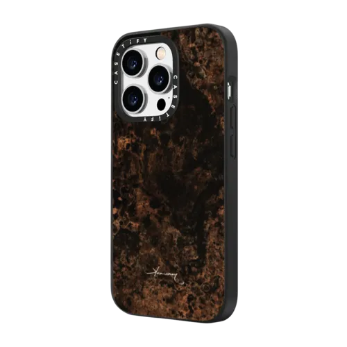acid rust | iPhone 14 Pro Max / Impact Case / Matte Black | Image 2